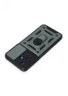 Mey İthalat®  Realme C53 Kılıf Pars Lens Yüzüklü Silikon - Yeşil