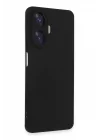 Mey İthalat®  Realme C55 Kılıf Nano içi Kadife Silikon - Siyah