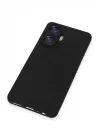 Mey İthalat®  Realme C55 Kılıf Nano içi Kadife Silikon - Siyah