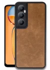 Mey İthalat®  Realme C65 Kılıf Aras Deri Kapak - Taba