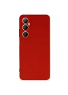 Mey İthalat®  Realme C65 Kılıf First Silikon - Kırmızı