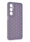 Mey İthalat®  Realme C65 Kılıf Petek Silikon Kapak - Lila