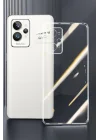 Mey İthalat®  Realme GT2 Pro 5G Kılıf Lüx Şeffaf Silikon