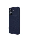 Mey İthalat®  Realme Note 60 Kılıf Auto Focus Karbon Kapak - Lacivert