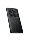 Mey İthalat®   Reno 11 FS Kılıf Auto Focus Karbon Kapak - Siyah