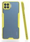 Mey İthalat®   Reno 4 Lite Kılıf Platin Silikon - Sarı