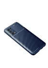 Mey İthalat®   Reno 5 Kılıf Auto Focus Karbon Kapak - Lacivert