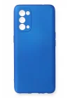 Mey İthalat®   Reno 5 Kılıf First Silikon - Mavi