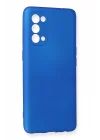 Mey İthalat®   Reno 5 Kılıf First Silikon - Mavi