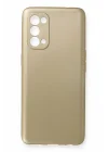 Mey İthalat®   Reno 5 Pro Kılıf First Silikon - Gold
