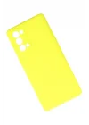 Mey İthalat®   Reno 5 Pro Kılıf First Silikon - Sarı