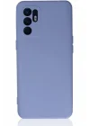 Mey İthalat®   Reno 6 Kılıf Nano içi Kadife Silikon - Lila