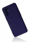 Mey İthalat®   Reno 6 Kılıf Nano içi Kadife Silikon - Mor