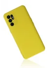 Mey İthalat®   Reno 6 Kılıf Nano içi Kadife Silikon - Sarı1