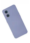 Mey İthalat®   Reno 7 Lite Kılıf Nano içi Kadife Silikon - Lila