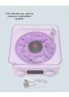 Mey İthalat® Retro Pikap Tasarımlı Bluetooth Hoparlör – Projektörlü Şarjlı Lamba