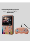 Mey İthalat® Retro Taşınabilir Oyun Konsolu 500 Klasik Oyunlu, 3.0 İnç Renkli Ekran