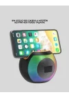 Mey İthalat® RGB Işıklı Taşınabilir Kablosuz Bluetooth Hoparlör