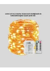 Mey İthalat® Romantik Ambiyans İçin Uzaktan Kumandalı Günışığı Peri Led