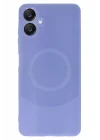Mey İthalat®  Samsung A06 Kılıf Maya Karbon Kapak - Lila