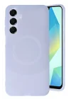 Mey İthalat®  Samsung A16 5G Kılıf Maya Karbon Kapak - Lila