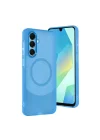 Mey İthalat®  Samsung A16 5G Kılıf Maya Karbon Kapak - Mavi