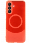 Mey İthalat®  Samsung A26 Kılıf Maya Karbon Kapak - Kırmızı
