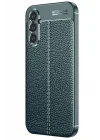 Mey İthalat®  Samsung A36 Kılıf Auto Focus Kapak - Koyu Yeşil