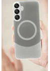 Mey İthalat®  Samsung A36 Kılıf Maya Karbon Kapak - Kırmızı