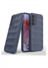 Mey İthalat®  Samsung A36 Kılıf Optimum Silikon - Lacivert