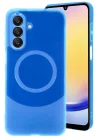 Mey İthalat®  Samsung A56 Kılıf Maya Karbon Kapak - Lacivert
