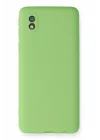 Mey İthalat®  Samsung Galaxy A01 Core Kılıf First Silikon - Yeşil