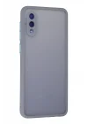 Mey İthalat®  Samsung Galaxy A02 Kılıf Montreal Silikon Kapak - Gri