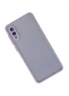 Mey İthalat®  Samsung Galaxy A02 Kılıf Montreal Silikon Kapak - Mor