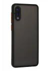 Mey İthalat®  Samsung Galaxy A02 Kılıf Montreal Silikon Kapak - Siyah