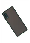 Mey İthalat®  Samsung Galaxy A02 Kılıf Montreal Silikon Kapak - Yeşil
