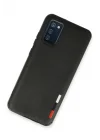 Mey İthalat®  Samsung Galaxy A02S Kılıf Loop Deri Silikon - Siyah