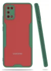 Mey İthalat®  Samsung Galaxy A02S Kılıf Platin Silikon - Yeşil