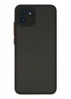 Mey İthalat®  Samsung Galaxy A03 Kılıf Montreal Silikon Kapak - Siyah
