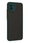Mey İthalat®  Samsung Galaxy A03 Kılıf Montreal Silikon Kapak - Yeşil