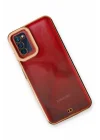 Mey İthalat®  Samsung Galaxy A03S Kılıf Liva Lens Silikon - Rose