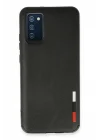 Mey İthalat®  Samsung Galaxy A03S Kılıf Loop Deri Silikon - Siyah