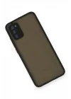 Mey İthalat®  Samsung Galaxy A03S Kılıf Montreal Silikon Kapak - Siyah