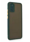 Mey İthalat®  Samsung Galaxy A03S Kılıf Montreal Silikon Kapak - Yeşil