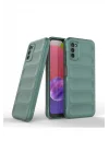 Mey İthalat®  Samsung Galaxy A03S Kılıf Optimum Silikon - Koyu Yeşil