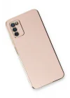 Mey İthalat®  Samsung Galaxy A03S Kılıf Volet Silikon - Pembe