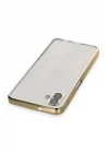 Mey İthalat®  Samsung Galaxy A04 Kılıf  Lensli Silikon - Gold