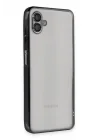 Mey İthalat®  Samsung Galaxy A04 Kılıf  Lensli Silikon - Siyah