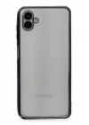 Mey İthalat®  Samsung Galaxy A04 Kılıf  Lensli Silikon - Siyah