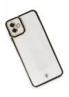 Mey İthalat®  Samsung Galaxy A04 Kılıf Liva Lens Silikon - Siyah